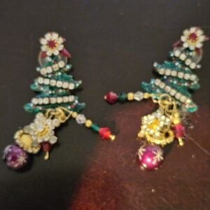 Chunky Style Vintage Elegant Lunch at the Riz earrings